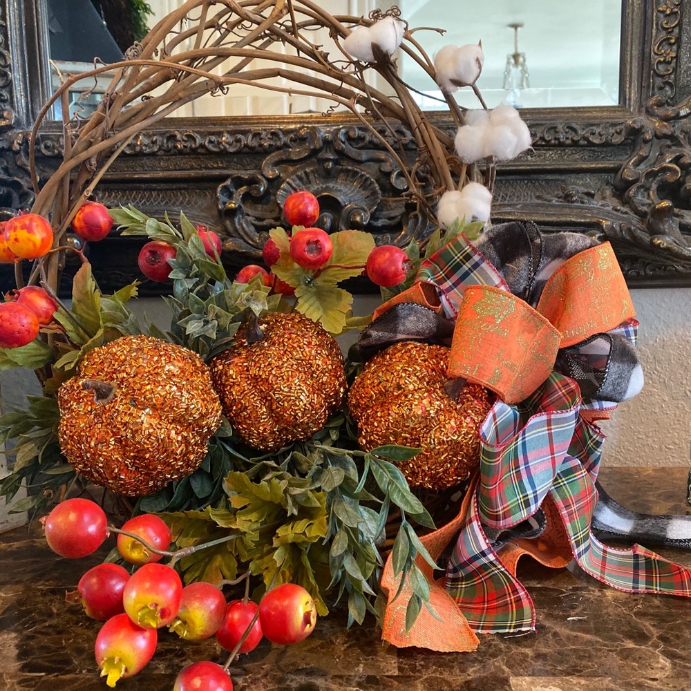 Homemade wreath!